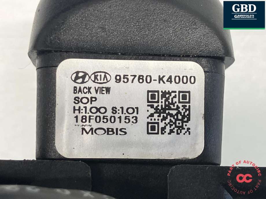 Parkeringskamera bak til Hyundai Kona 2017-2021 (Type I, Fase 1)  (95760J 9000|)