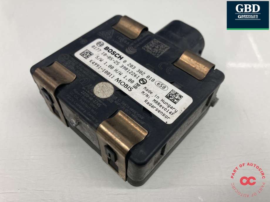 Sensor radar til Hyundai Kona 2017-2021 (Type I, Fase 1) (99110K 4000|)