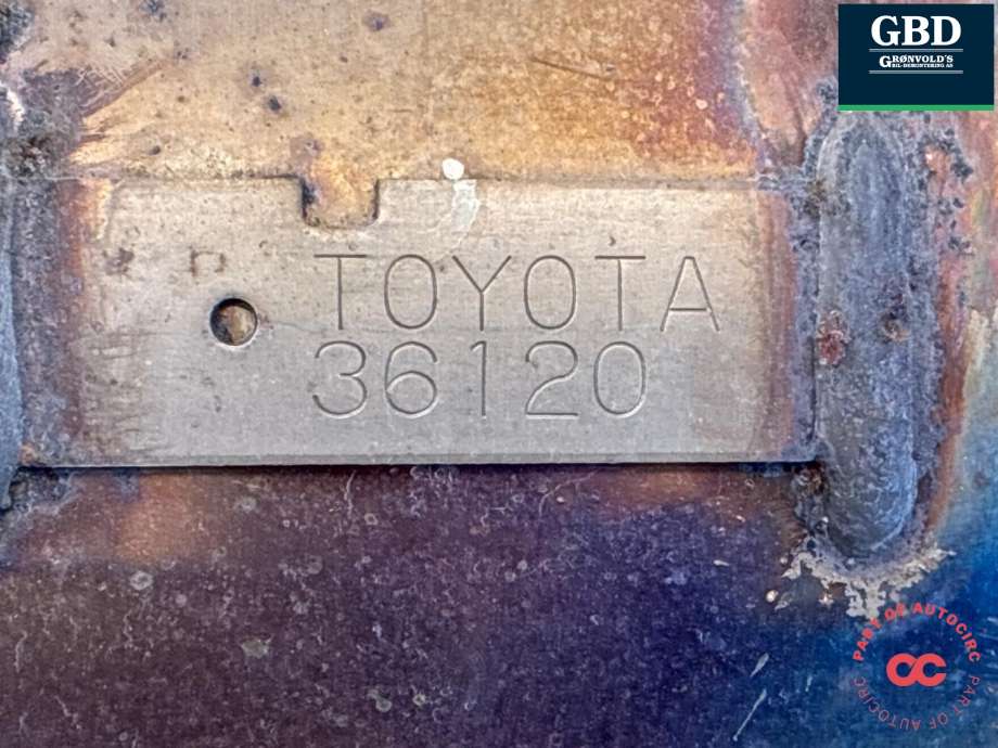 Katalysator til Toyota RAV4 2016-2019 (Type IV, Fase 2) (2505136410|)
