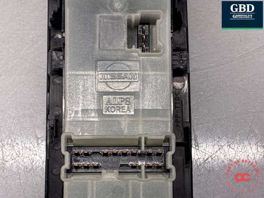 Bryter ruteheis førerdørspanel til Nissan X-Trail 2007-2014 (T31) (T31) (80961JG41A|)