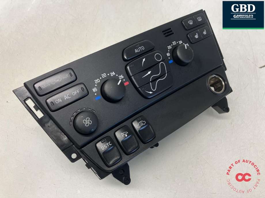 Varmeapparat betjening til Volvo XC70 2005-2007 (Type I, Fase 2) (30746022|)