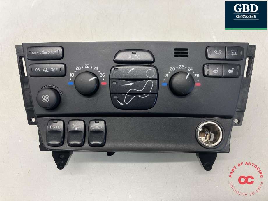 Varmeapparat betjening til Volvo XC70 2005-2007 (Type I, Fase 2) (30746022|)