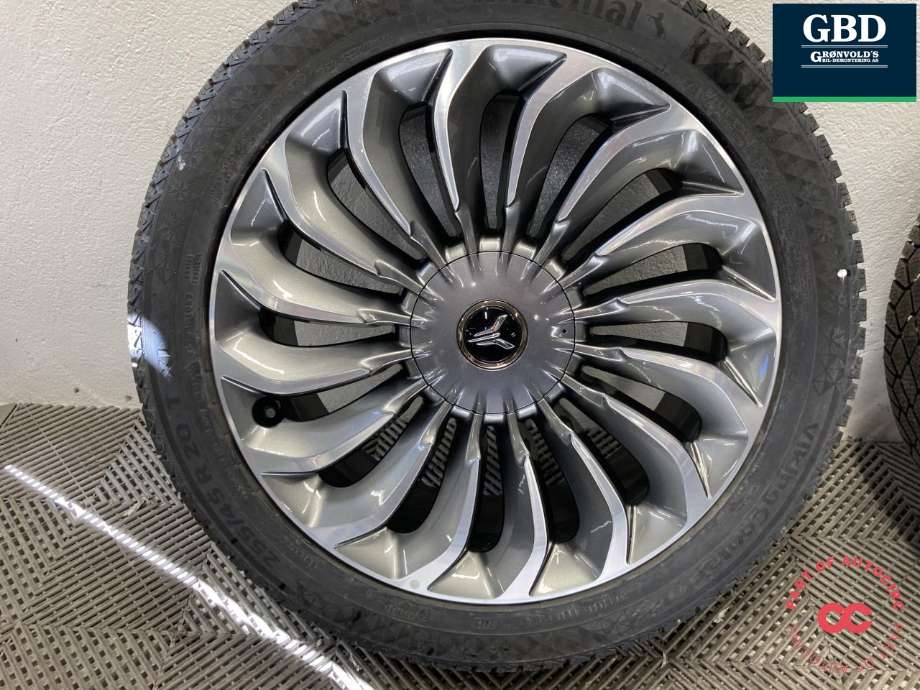 Hjulsett aluminium vinter til Voyah Free 2021-->> (CONTINENTAL PIGGFRI|VIKING CONTACT 7|255/45R20T XL|8.5JX20 ET 30)
