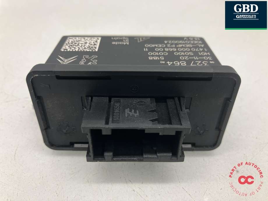 Styreenhet lys (LCM - Light Control Module) til Peugeot e-2008 2019-->>  (98 327 864 80|)