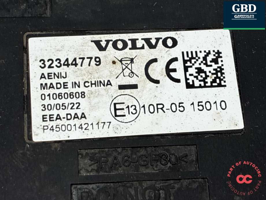 Høyttaler motorlyd, AVAS (Acoustic Vehicle Alerting System) til Polestar 2 2020-->>  (32411561|32344779|)