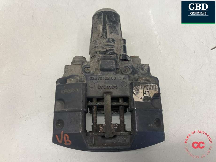 Bremsecaliper venstre bak, elektrisk til Tesla Model S, 2013-2016 (Fase 1) (6006434-01-C)