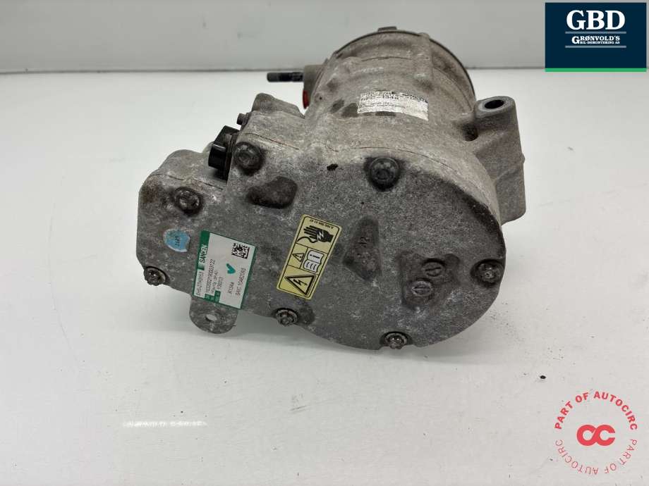 Aircondition kompressor elbil til MG ZS EV 2019-2021 (Type I, Fase 1)  (10462095|)