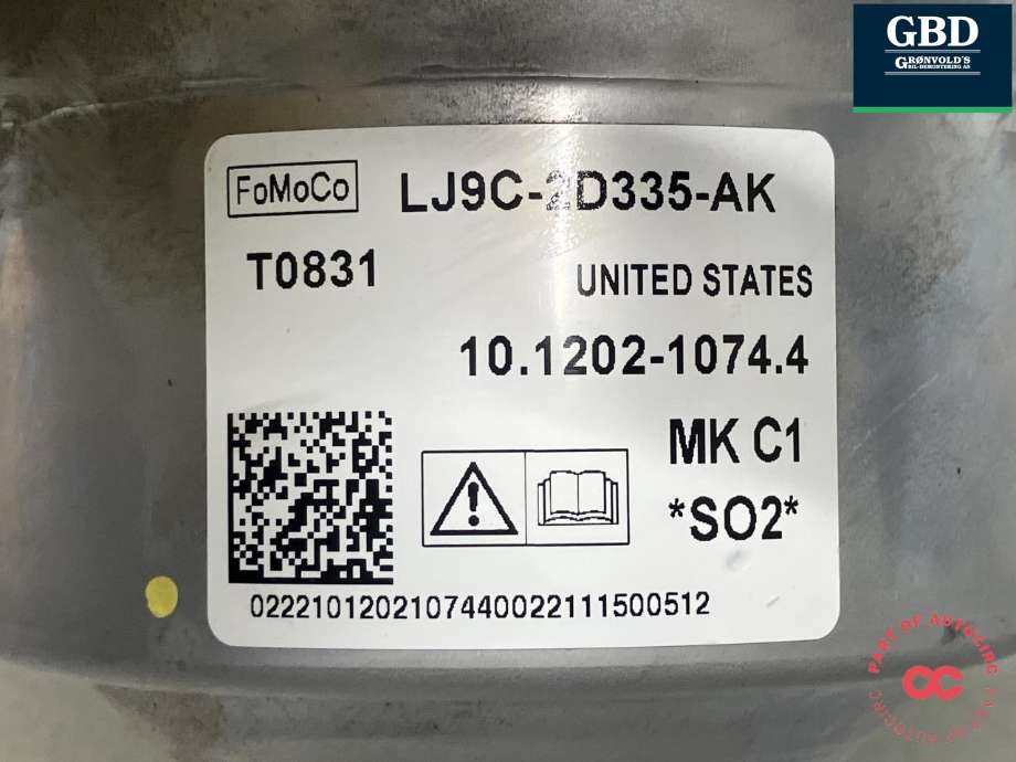 ABS sentral til Ford Mustang Mach-e 2020-->> (2726188|LK9C-2D335-DD|)