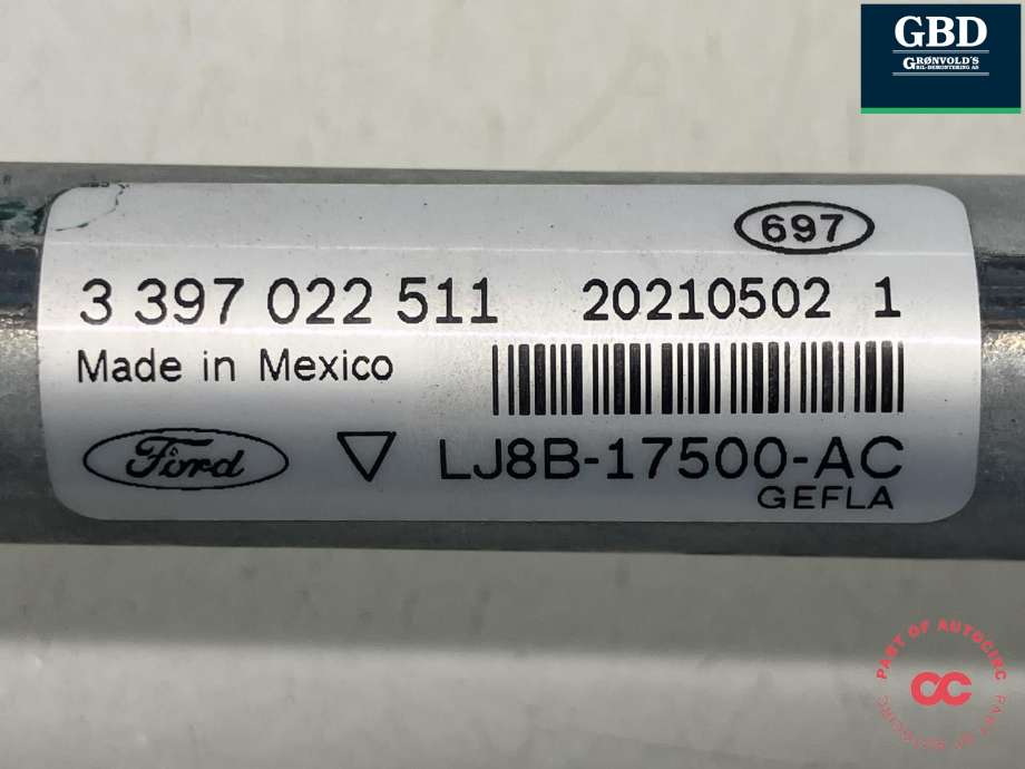 Viskermotor frontrute komplett m/overføring til Ford Mustang Mach-e 2020-->> (2539002|LJ8B-17504-AB|)