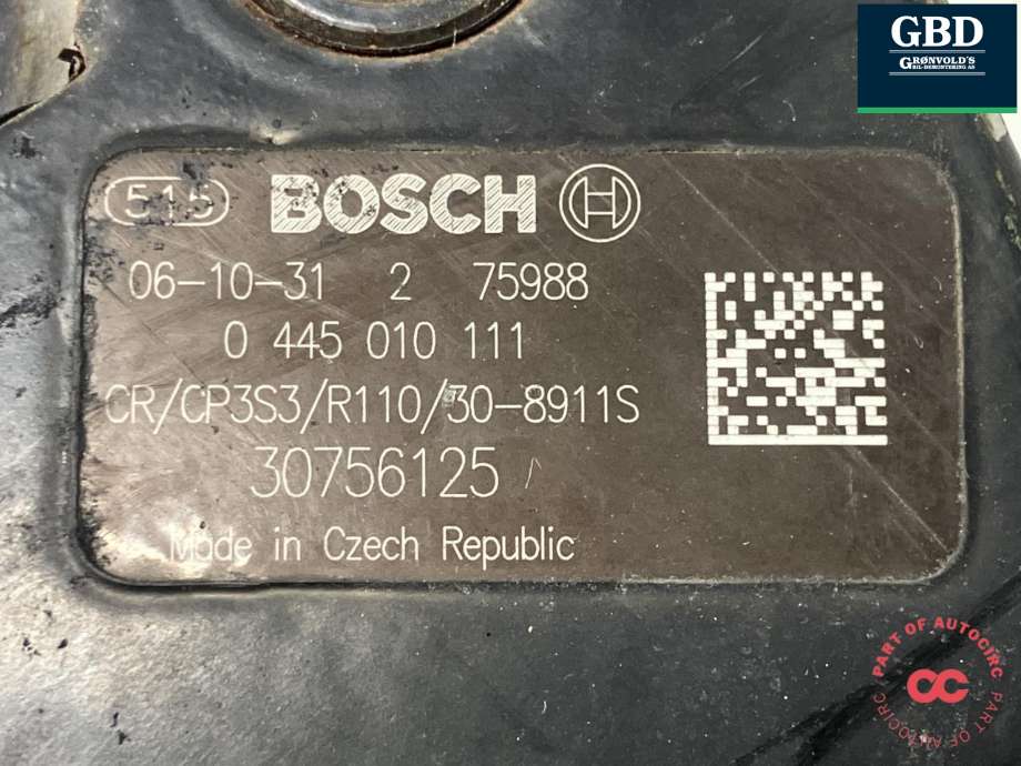 Dieselpumpe til Volvo XC70 2005-2007 (Type I, Fase 2) (36001127|)