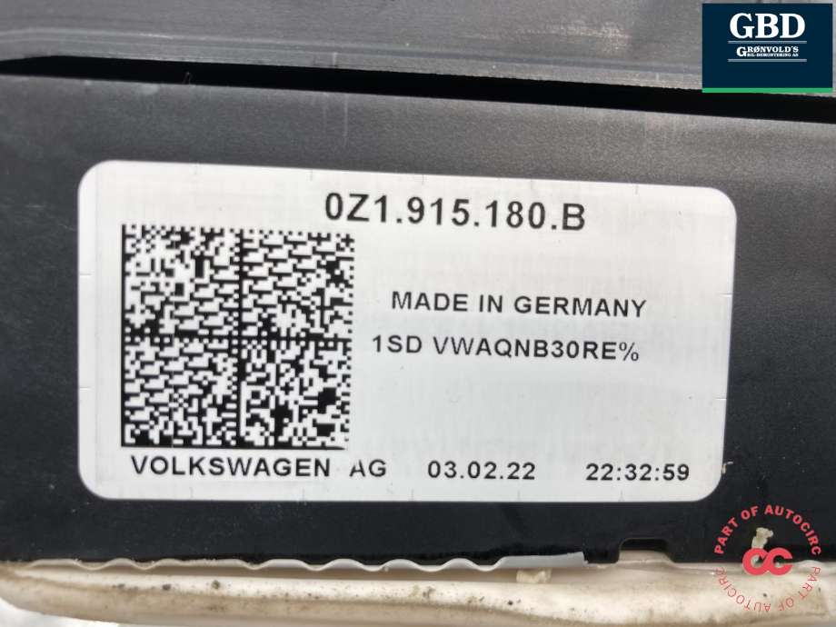 Styreenhet batteri elbil (BMS - Battery Management System) til Cupra Born 2022-->>  (0Z1 915 180 B|)