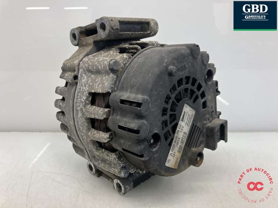 Dynamo diesel til Mercedes C-Klasse 2011-2014 (Fase 2) (W204) (W204) (VALEO|A 000 906 78 02|)