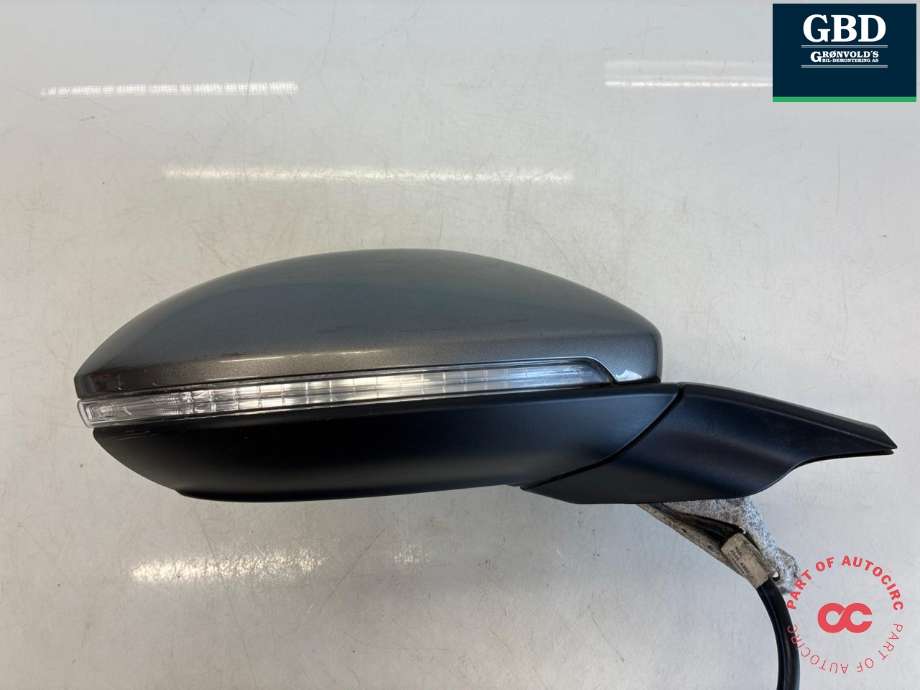 Speil høyre til VW Golf VII 2012-2017 (Fase 1) (5G1 857 508 CS 9B9|K13J27-20|VC690808)