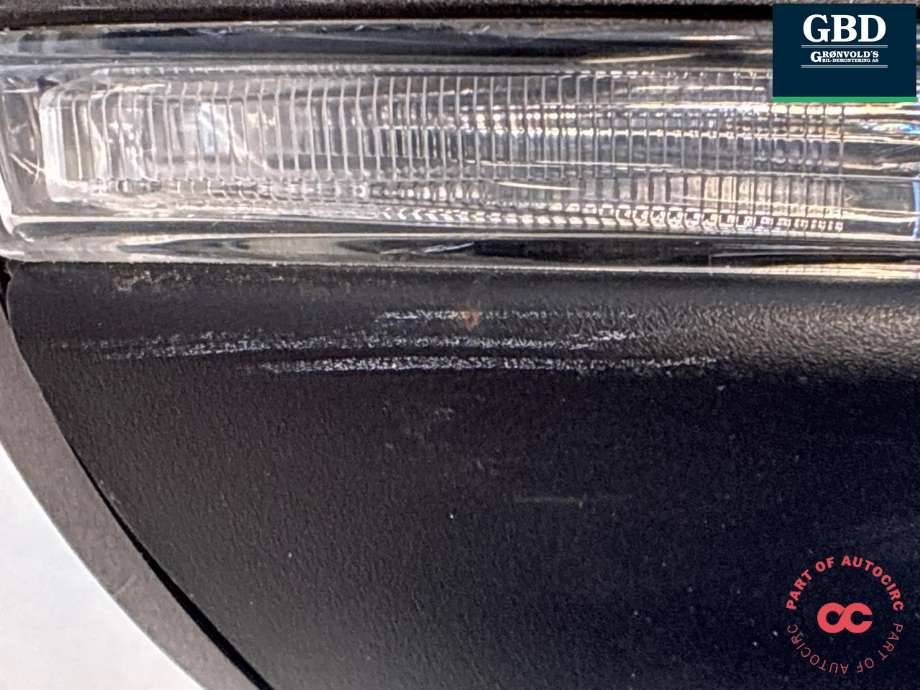 Speil høyre til VW Golf VII 2012-2017 (Fase 1) (5G1 857 508 CS 9B9|K13J27-20|VC690808)