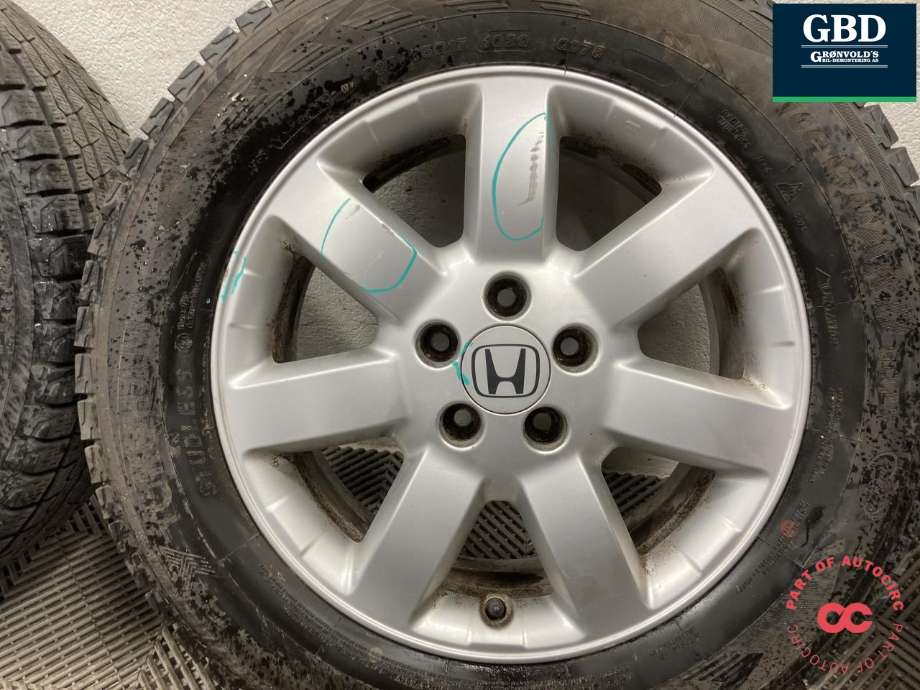 Hjulsett aluminium vinter til Honda CR-V 2007-2012 (Type III) (YOKOHAMA PIGGFRI|ICE GUARD GO25|225/65R17 PROD 23|6 1/2JX17 ET 50)