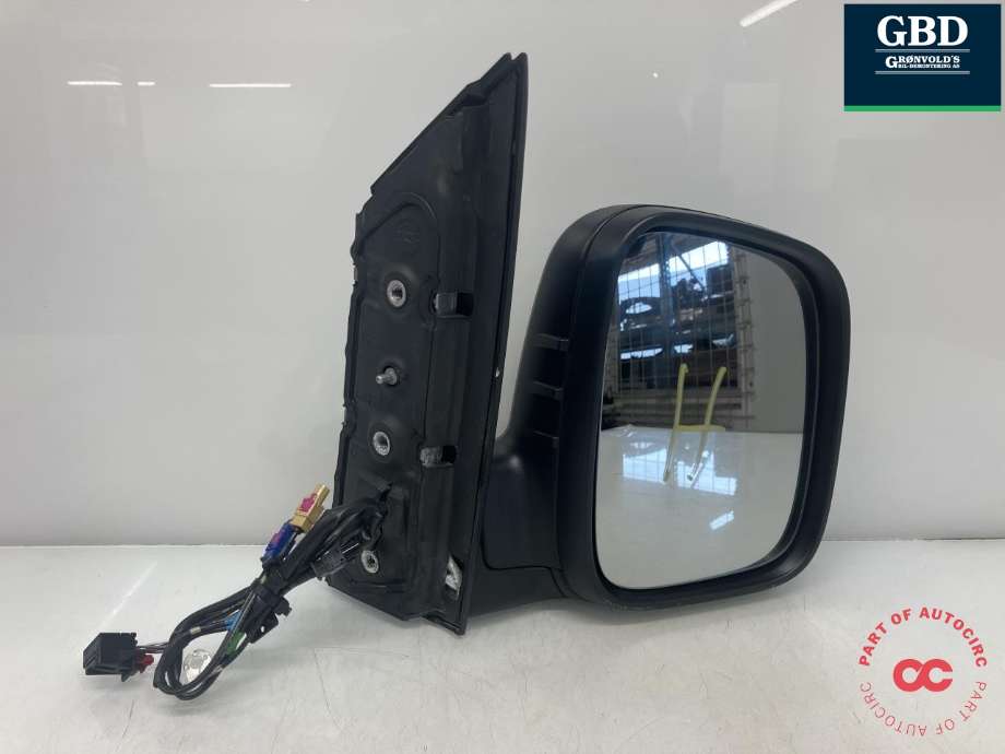 Speil høyre til VW Caddy 2015-2020 (Type III, Fase 3) (2K5 857 508 AP 9B9|)