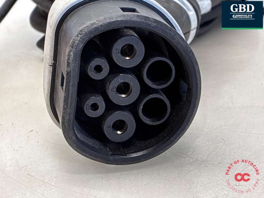 Batterilader kabel til Renault Zoe 2019-->> (Fase 2)  (NO PART ID|)
