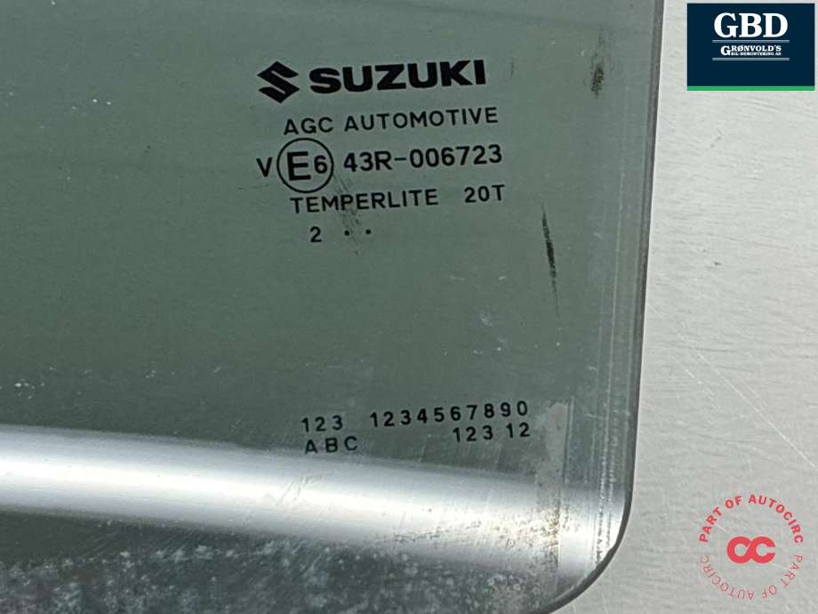 Siderute venstre bak til Suzuki SX4 S-CROSS 2013-->> (Type II) (84546-61M00|84546-61M00-000|)