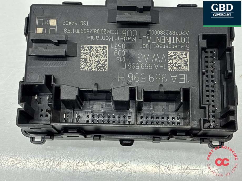 Styreenhet dør høyre bak til VW ID.4 2020-->> (CONTINENTAL|1EA 959 596 H|1EA 959 596 F|A2C7892380000)