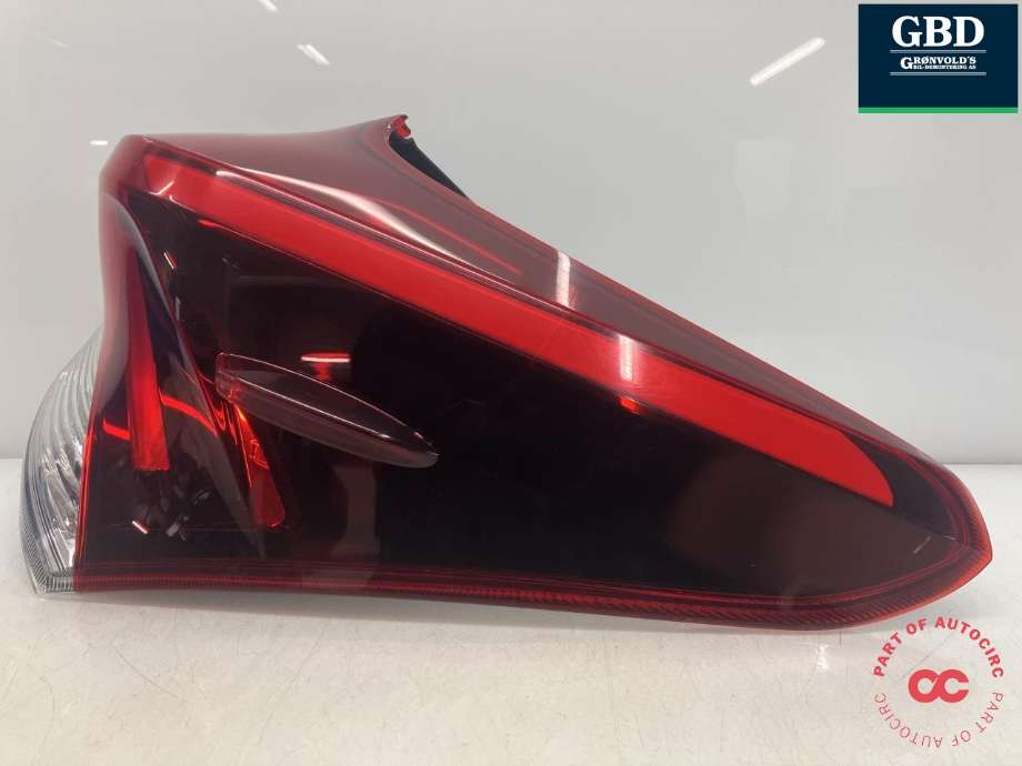 Baklykt høyre ytre til Toyota Auris 2015-2019 (Type II, Fase 2) (8155102A51|)