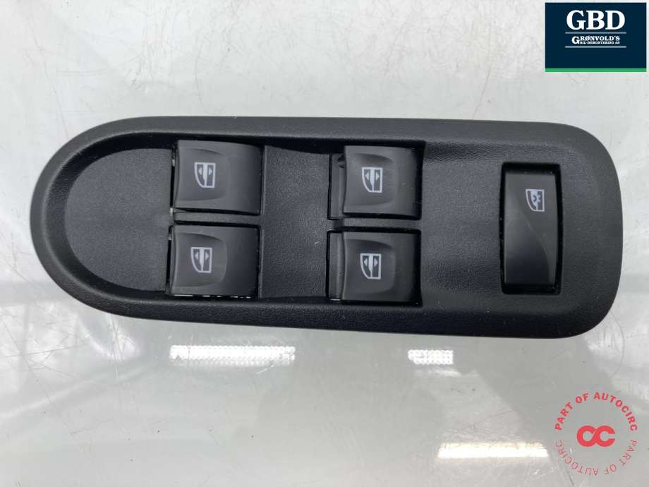 Bryter ruteheis førerdørspanel til Dacia Duster 2010-2017 (Type I)  (254111342R|)