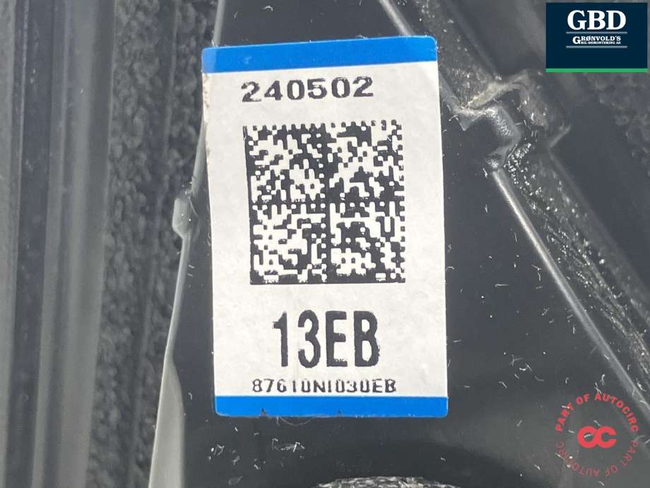 Speil venstre til Hyundai Ioniq 5 2021-->>  (87610-NI030|)