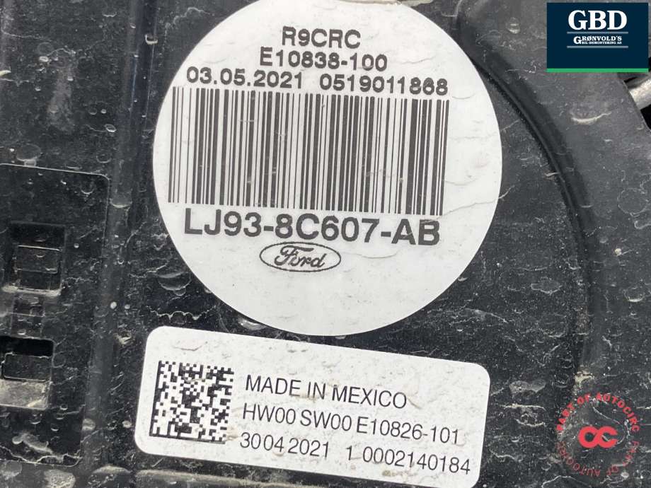 Kjølevifte elektrisk til Ford Mustang Mach-e 2020-->>  (2476793|LJ93-8C607-AB|)