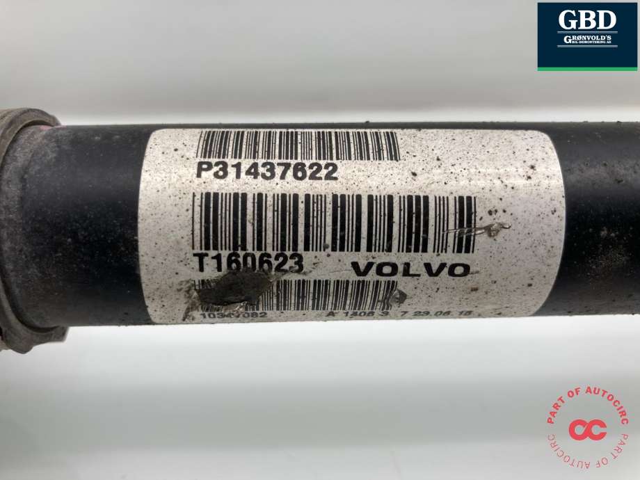 Drivaksel høyre foran, bensin/automat til Volvo XC90 2015-2025 (Type II) (36011808|P31437622|)
