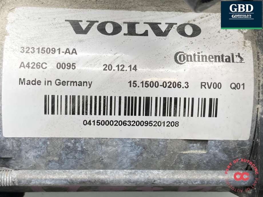 Kompressor nivå/luft til Volvo XC90 2015-2025 (Type II) (31360720|32315091-AA|)