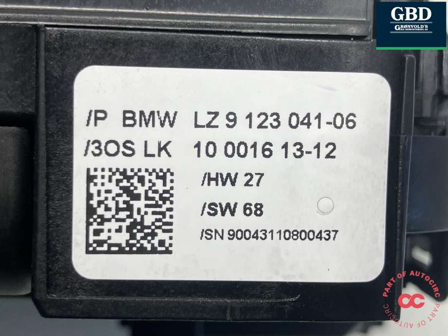 Bryter combi til BMW 3-Serie 2005-2011 (E90/E91/E92/E93) (E90/E91/E92/E93) (61 31 9 123 041|9 122 509|)