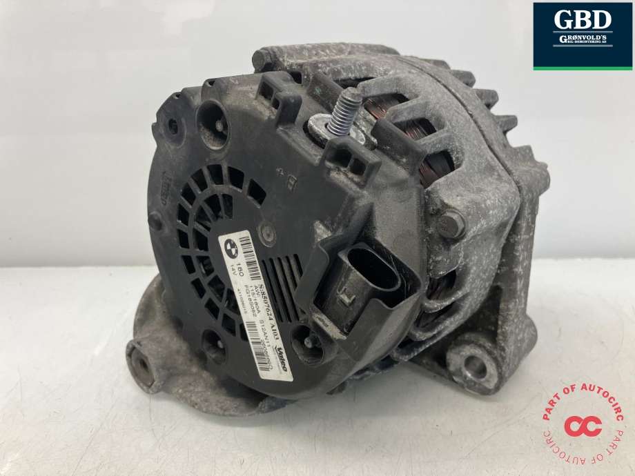 Dynamo diesel til BMW 3-Serie 2005-2011 (E90/E91/E92/E93) (E90/E91/E92/E93) (VALEO|12 31 8 507 624|FG18S052|2608669D)