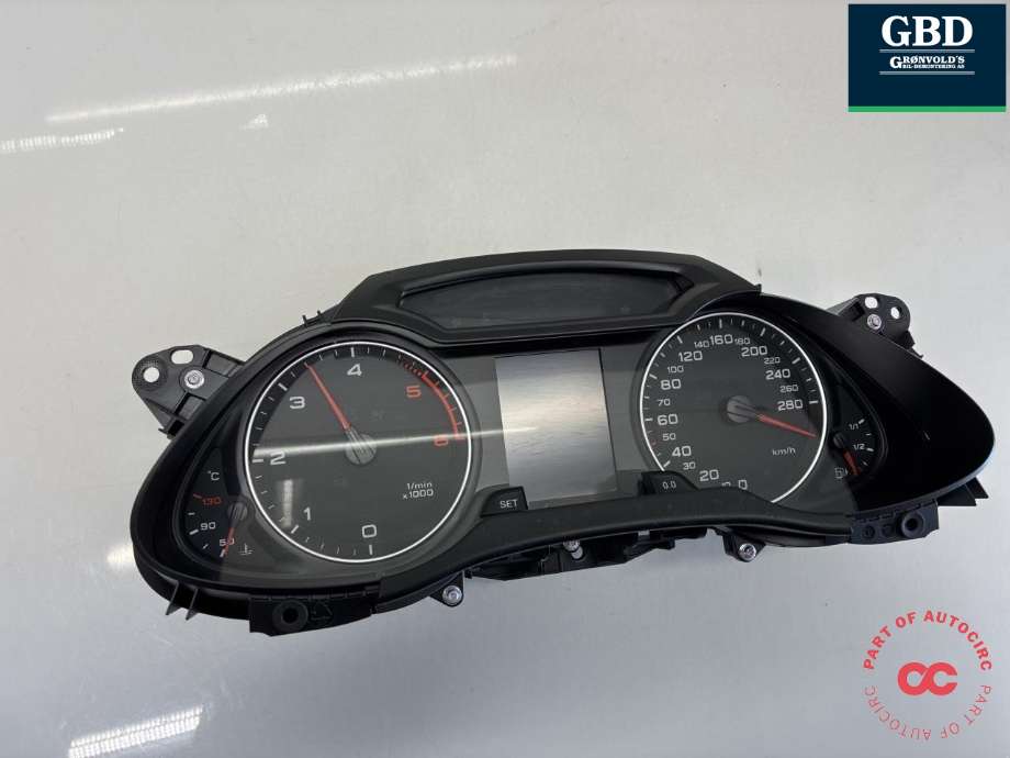 Instrumentpanel til Audi A4, Allroad, 2009-2016 (Type I) (B8) (B8) (8K0 920 930 N)