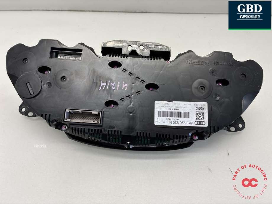 Instrumentpanel til Audi A4, Allroad 2009-2016 (Type I) (B8) (B8) (8K0 920 930 N|8K0 920 930 NX|)