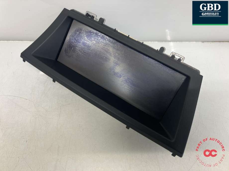Bilstereo navigasjon skjerm til BMW X5, 2007-2013 (E70) (E70) (65 50 9 194 064)