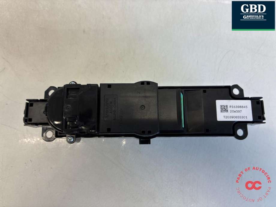 Varmeapparat betjening til Volvo V90 / V90 CC / S90 2016-->> (31398845|)