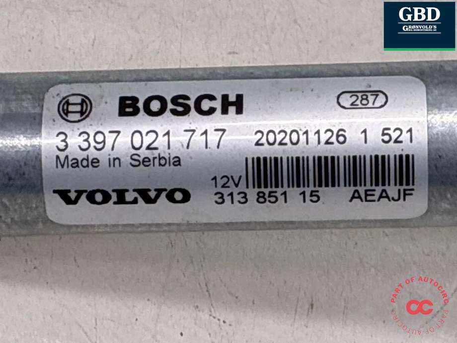 Viskeroverføring til Volvo V90 / V90 CC / S90 2016-->>  (31385115|)