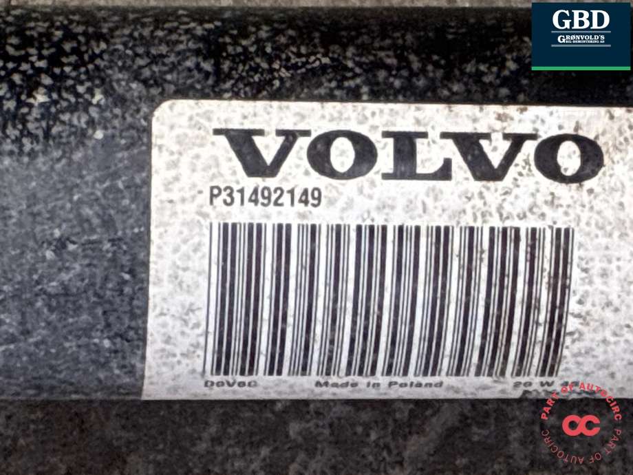 Mellomaksel til Volvo V90 / V90 CC / S90 2016-->>  (32249770|31492149|)