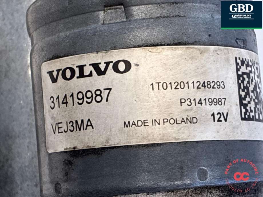 Starter diesel til Volvo V90 / V90 CC / S90 2016-->>  (36012066|31419987|)