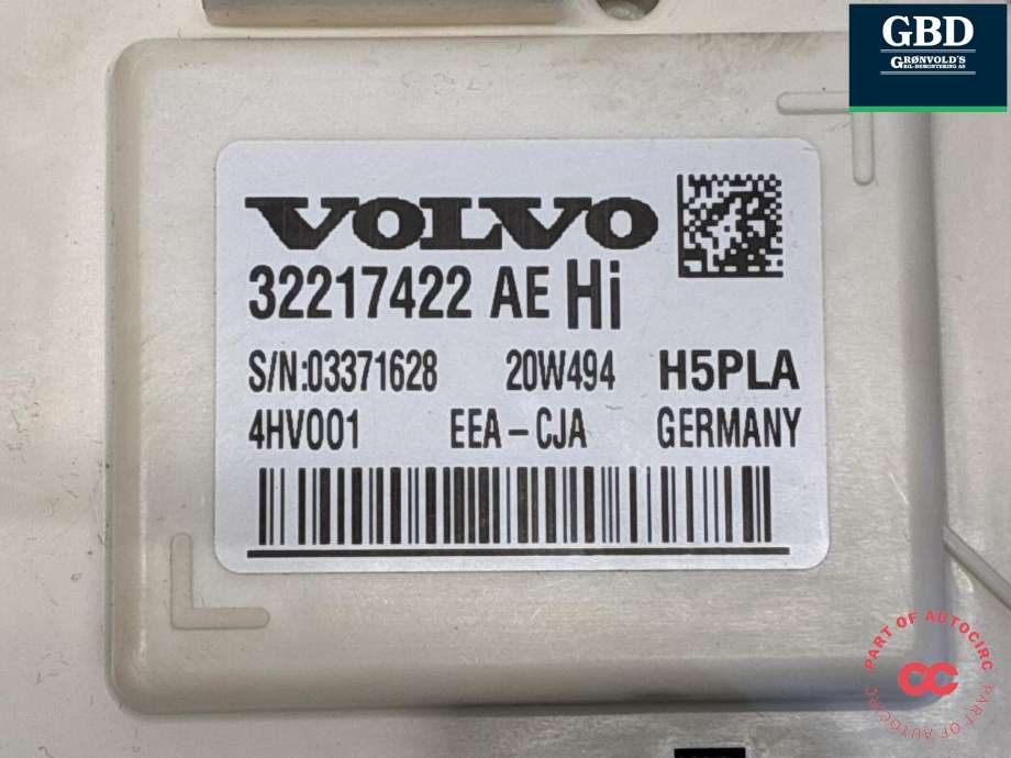 Styreenhet comfort (BCM) til Volvo V90 / V90 CC / S90 2016-->> (36010475|32217422|)