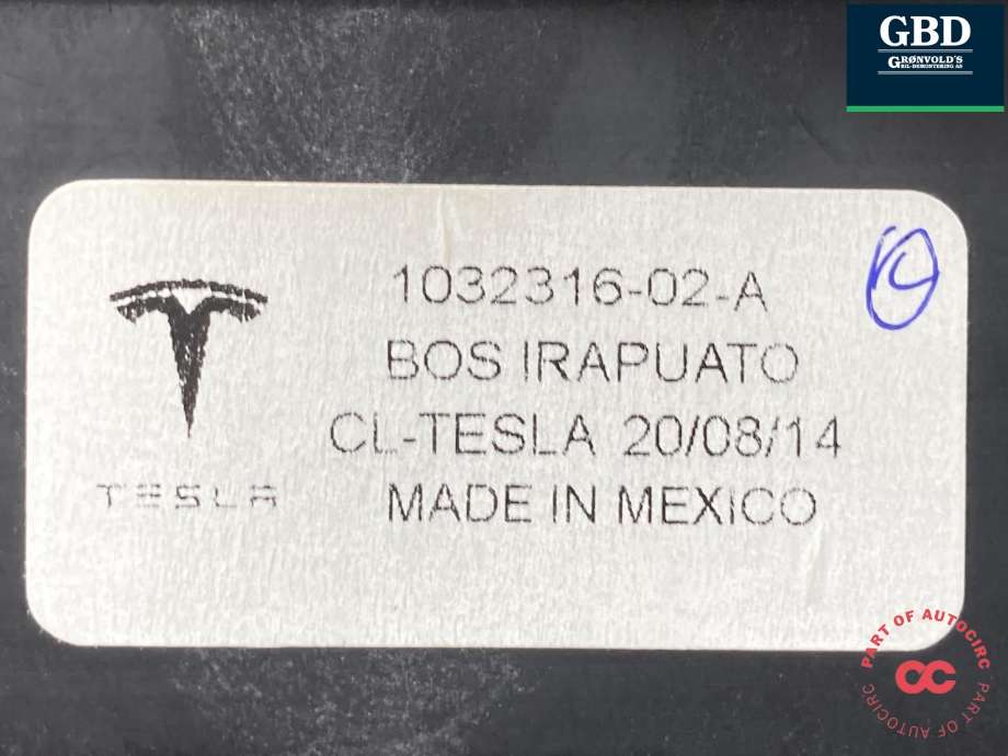 Innredning, Konsoll til Tesla Model S 2013-2016 (Fase 1) (|1032316-02-A)