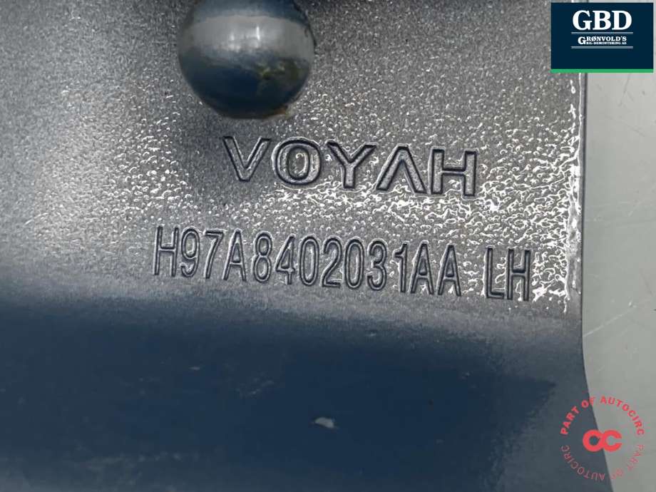 Panserhengsler til Voyah Free 2021-->>  (840208005|H97A8402031AA|)