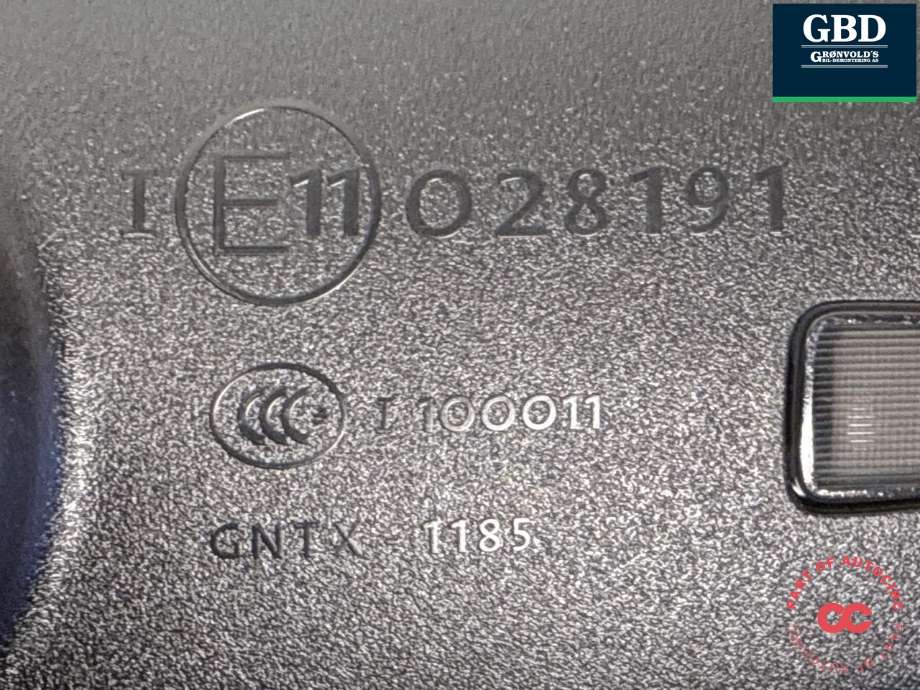 Speil innvendig til VW ID.3 2020-->>  (3G0 857 511 AM|3G0 857 511 AM 9B9|E11 028191)