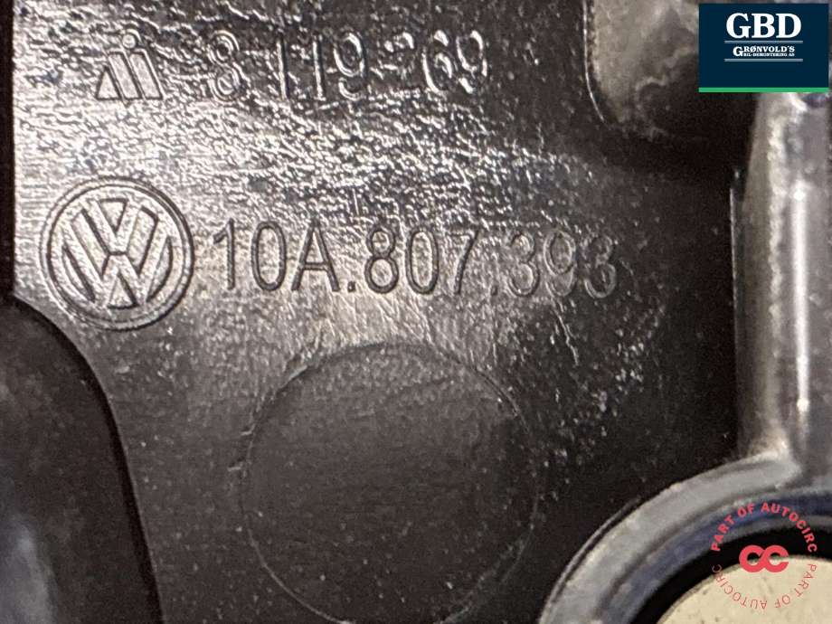 Støtfanger bak feste til VW ID.3 2020-->> (10A 807 393|)