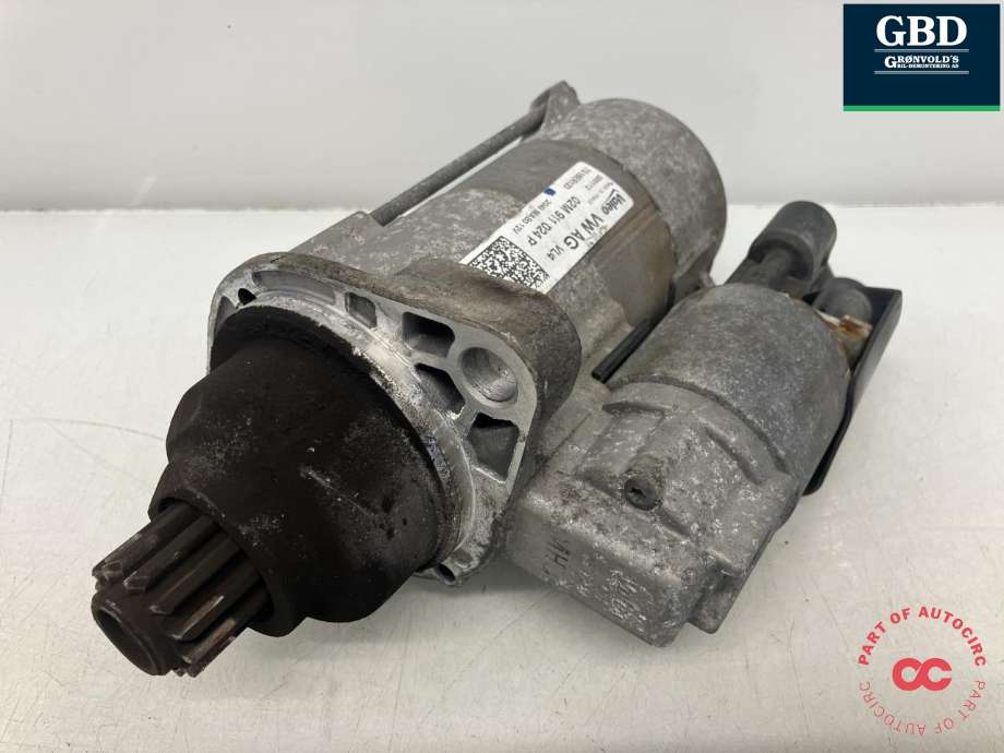 Starter diesel til VW Golf VI, 2008-2012  (VALEO|02M 911 024  X)