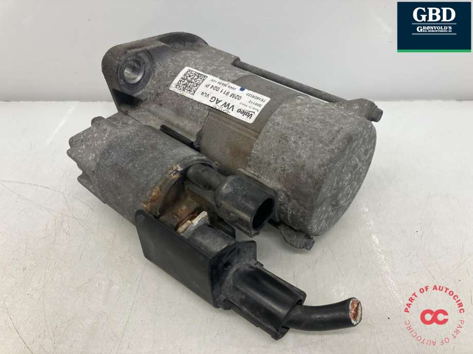 Starter diesel til VW Golf VI 2008-2012  (VALEO|02M 911 024  X|02M 911 024 P|TS18ER123)