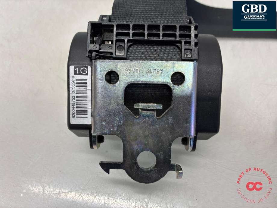 Sikkerhetsbelte foran venstre til Renault Kangoo 2008-2021 (Type II)  (8200448753|)