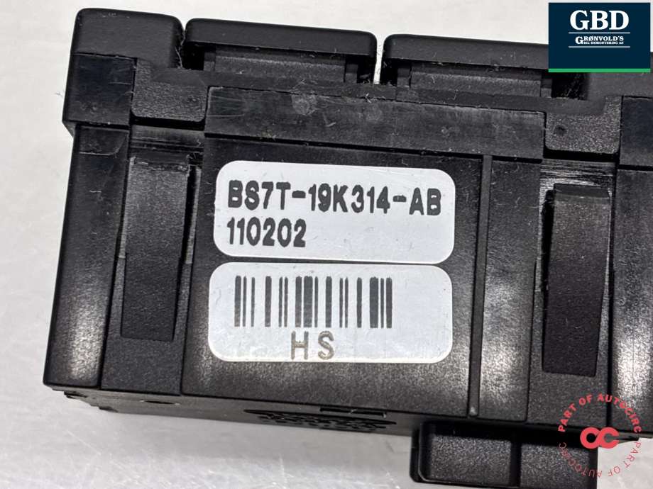 Bryter setevarme til Ford S-Max 2010-2015 (Type I, Fase 2)  (1734834|BS7T-19K314-AB|)