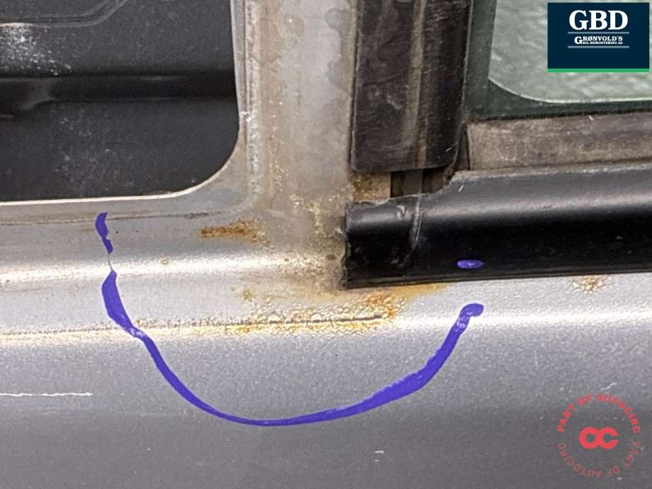 Dør venstre foran til Isuzu D-Max 2012-2017 (Type II, Fase 1) (8981081324|)