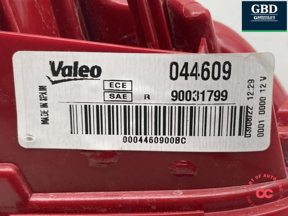 Baklykt høyre indre til VW Touareg 2010-2018 (Type II)  (VALEO|7P6 945 308|044609|)