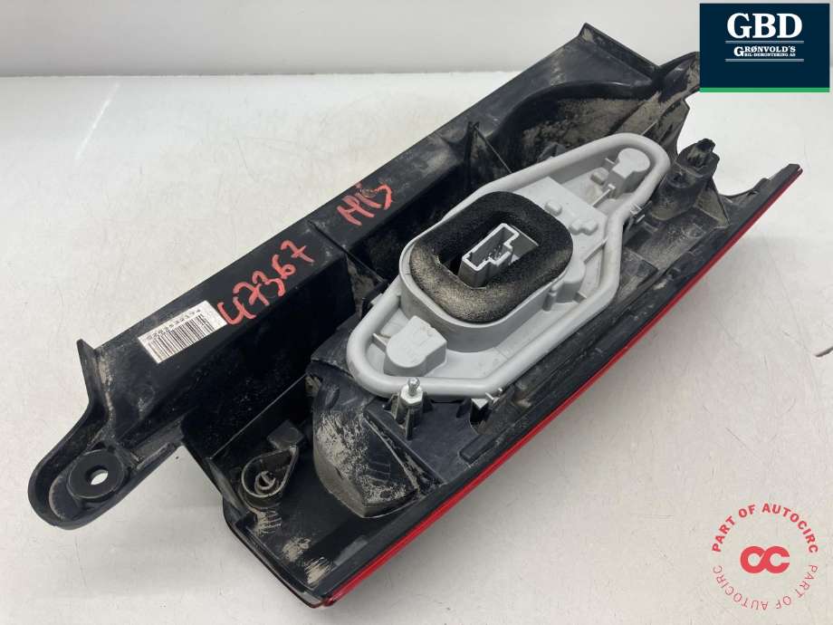 Baklykt høyre til Citroën Berlingo 2008-2015 (Type II, Fase 1)  (16 800 228 80|96 772 054 80|96 806 078 80)